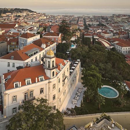 Torel Palace Лісабон Екстер'єр фото The hotel as seen from the Belmonte Tower