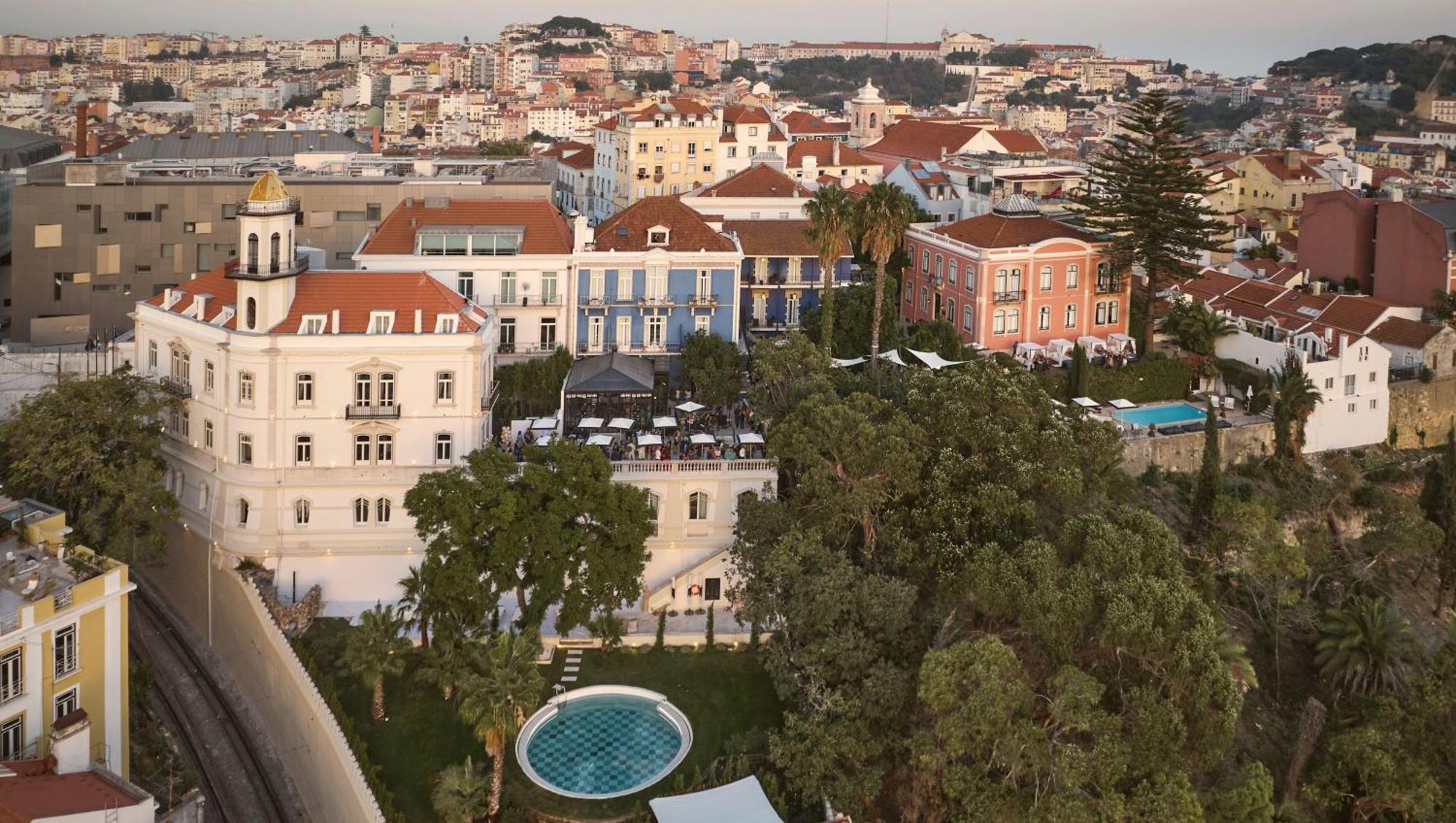 Torel Palace Лісабон Екстер'єр фото The hotel's gardens